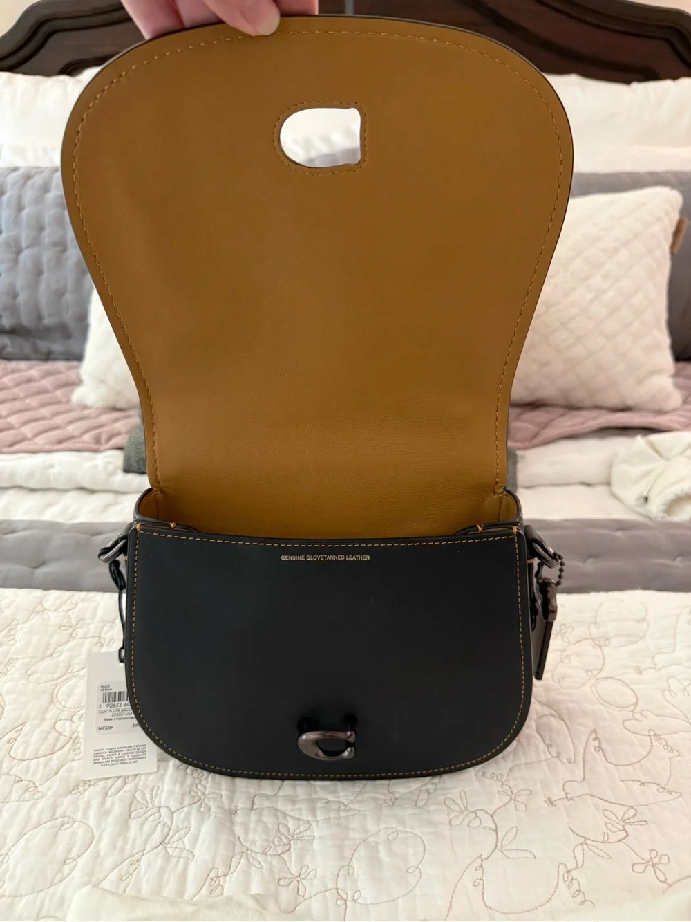 NWT Coach Saddle 23 1941 Black - Picture 7 of 11